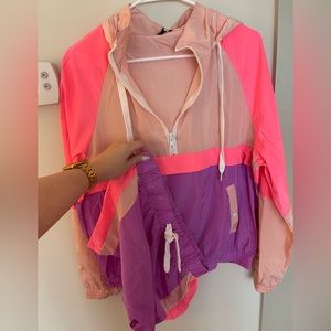 Windbreaker Jacket & Shorts Set 🧥🩳✨